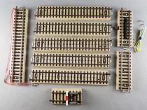 M&auml;rklin 2059 Ho Db 3-Rail Goods Train Set Steam Loco 0-6-0 89006 + 3 Wagons + M Tracks + Transformer
