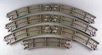 Märklin 24130 Ho C Track 7 x Curved Rail with Ballast R1 = 360 mm Rayon = 30 Degrees 3-Rail