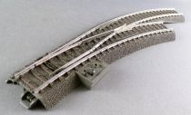 Märklin 24672 Ho C Track 1 x Curved Hand Control Point to the Right with Ballast R1 = 360 mm Rayon = 30 Degrees 3-