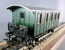 Märklin 28722 Ho Sbb Cff Passengers Coach 2 axles Thunder Box 2th Cl 1218 Green Livery no Box