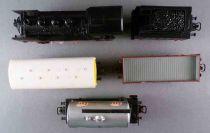 Märklin 3183 Ho Start Set Db Steam Locomotive Type 2-6-0 BR 24 058 Black 3-Rail Lightning 3 Wagons Tracks