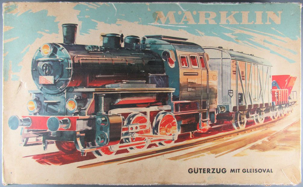 Meyella Geschikt willekeurig Märklin 3200 Ho Db Goods Train Set Steam Loco 0-6-0 + 3 Wagons 3-Rail M  Tracks