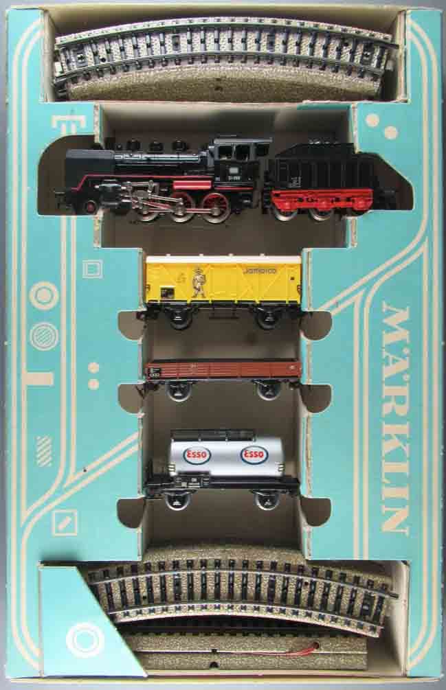 Märklin CM 805/3 Ho Coffret Db Train Marchandises Loco Vapeur 030