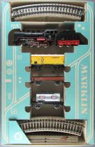 Märklin 3203 Ho Coffret Db Train Marchandises Loco Vapeur 130 3 Wagons Rails 3 Rails Voie M