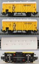 Märklin 3203 Ho Coffret Db Train Marchandises Loco Vapeur 130 3 Wagons Rails 3 Rails Voie M