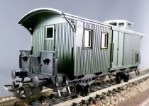 Märklin 4038 Ho Stg Passengers Coach Vigie Van 2 axles 116 910 Green Livery no Box