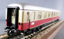 Märklin 4085 Ho Db 1st Class Tee Ic Coach Av4ümg with Bogies 12 423 Lighting no Box
