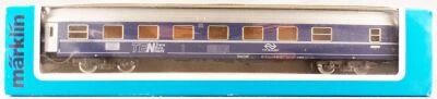 M�rklin 4151 Ho Ns Sleeping Car TEN 1st/2nd Class Blue Livery Near Mint in Box