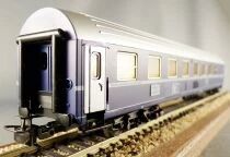 M&auml;rklin 4151 Ho Ns Voiture Lits 1&deg;/2&deg; Classe TEN Livr&eacute;e Bleu Proche Neuve Boite