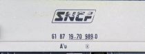 Märklin 4161 Ho Sncf Voiture Uic Eurofima A9u 1ère Classe Livrée Corail en Boite 1