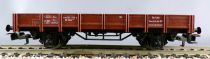 Märklin 4423 Ho Db Flat Wagon Low Sides Brown 2 Axles Kklm 505 Type no Box
