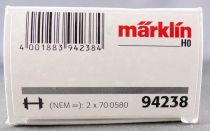 Märklin 44900.004 Ho Db Tank Wagon Silver 2 Axles Desmarais Frères Mint in ox