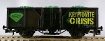 Märklin 48706 Ho 3 Rails Db Gondola Wagon 2 Axles Kryptonite Crisis Lighting no Box