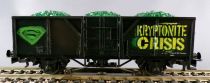 Märklin 48706 Ho 3 Rails Db Gondola Wagon 2 Axles Kryptonite Crisis Lighting no Box