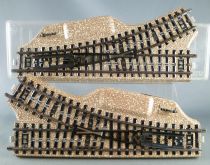 Märklin 5121 Ho Sncf Voie M Paire d\'Aiguillage Manuel Droite + Gauche Neuf Boite 4