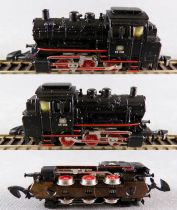 Märklin 8180S Z Scale Mini-Club Start Set Steam Loco Wagons Rails Transformer Mint in Box