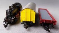 Märklin 8180S Z Scale Mini-Club Start Set Steam Loco Wagons Rails Transformer Mint in Box