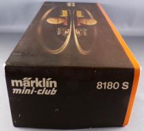 Märklin 8180S Z Scale Mini-Club Start Set Steam Loco Wagons Rails Transformer Very Good Boxed