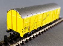 Märklin 8606 Z Scale Mini-Club Db Covered Fridge Bananan Wagon Ibbis Yellow no Box