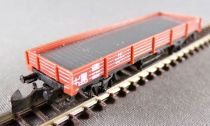 Märklin 8610 Z Scale Mini-Club Db Flat Wagon 2 Axles Klms 440 no Box