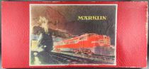 Märklin CM 805/3 Ho Coffret Db Train Marchandises Loco Vapeur 030 3 Wagons Rails 3 Rails Voie M