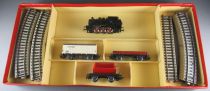 Märklin CM 805/3 Ho Coffret Db Train Marchandises Loco Vapeur 030 3 Wagons Rails 3 Rails Voie M