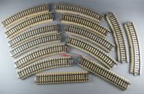 Märklin CM 805/3 Ho Coffret Db Train Marchandises Loco Vapeur 030 3 Wagons Rails 3 Rails Voie M