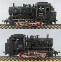 Märklin CM 805/3 Ho Db Goods Train Set Steam Loco 0-6-0 + 3 Wagons 3 Rails M Tracks