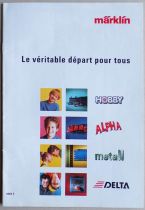 Märklin French Catalogue 1992 A Real Start for All  Hobby Alpha Metall Delta 30 Pages