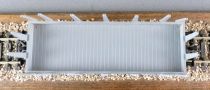 Märklin Ho Sbb Cff Flat Stake Wagon Grey 67589 no Box