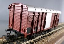 Märklin Ho Sbb Cff Freight Covered Wagon Brown K3 Type 43257 no Box