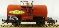 M&auml;rklin Ho Sncf Wagon Citerne Simotra Brun 2 Essieux Type C 7578583 sans Boite