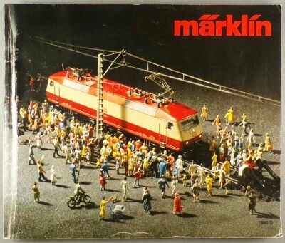 M�rklin I Ho Z Sprint 1980 German Catalogue 145 Pages + Price List