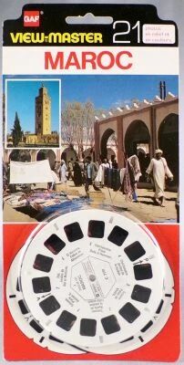 Maroc - S�rie Souvenir - 3 Disques View-Master 3D Neuf Blister R�f. BC 719-FM