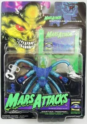 Mars Attacks! - Trendmasters (Trading cards) - Superflex Martian Trooper