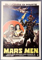 Mars Men 1976 Movie - Repro Italian Movie Poster 48 x 33 cm