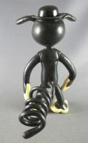 Marsupilami - Figurine Flexible Muhleck Nounours - Marsupilami Noir 14cm