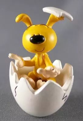 Marsupilami - Figurine PVC Plastoy - B�b� Marsupilami dans son Oeuf