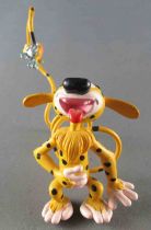 Marsupilami - Figurine PVC Plastoy - Marsupilami mange un Piranha