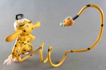 Marsupilami - Figurine PVC Plastoy - Marsupilami mange un Piranha