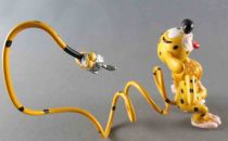 Marsupilami - Figurine PVC Plastoy - Marsupilami mange un Piranha