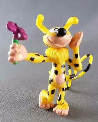 Marsupilami - Figurine PVC Quick - Marsupilami avec Bouquet T�te Mobile
