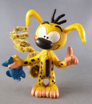 Marsupilami - Figurine PVC Schleich 1979 - Marsupilami avec Poisson