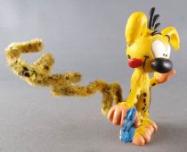 Marsupilami - Figurine PVC Schleich 1979 - Marsupilami avec Poisson