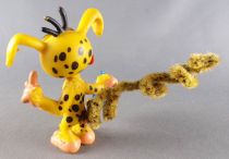 Marsupilami - Figurine PVC Schleich 1979 - Marsupilami avec Poisson