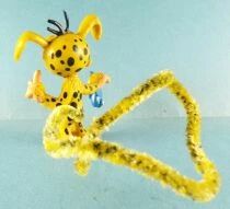 Marsupilami - Schleich PVC Figure 1979 - Marsupilami with Fish