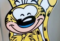 Marsupilami - Sellette Bois Tropico Diffusion - Hauteur 93 cm