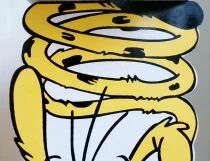 Marsupilami - Sellette Bois Tropico Diffusion - Hauteur 93 cm