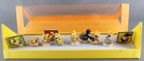 Marsupilami - Série de 10 fèves Porcelaine Brillante 2012 Neuf Boite