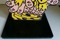 Marsupilami - Tropico Diffusion Wooden Table -High 93 cm 37\ 